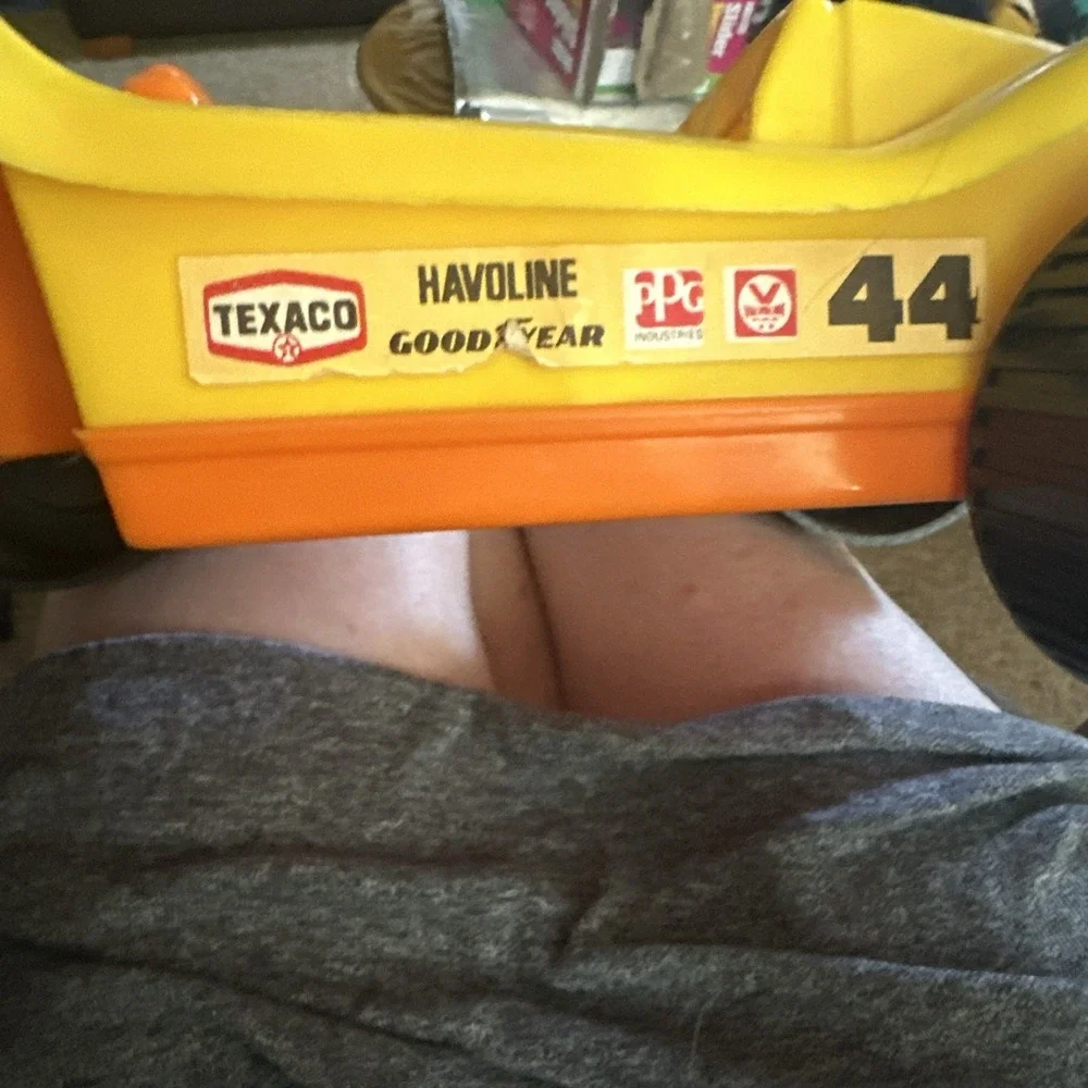 Vintage Gay Toys Inc. Dune Buggy Goodyear 44 Yellow #794 Big Buggy  MADE USA